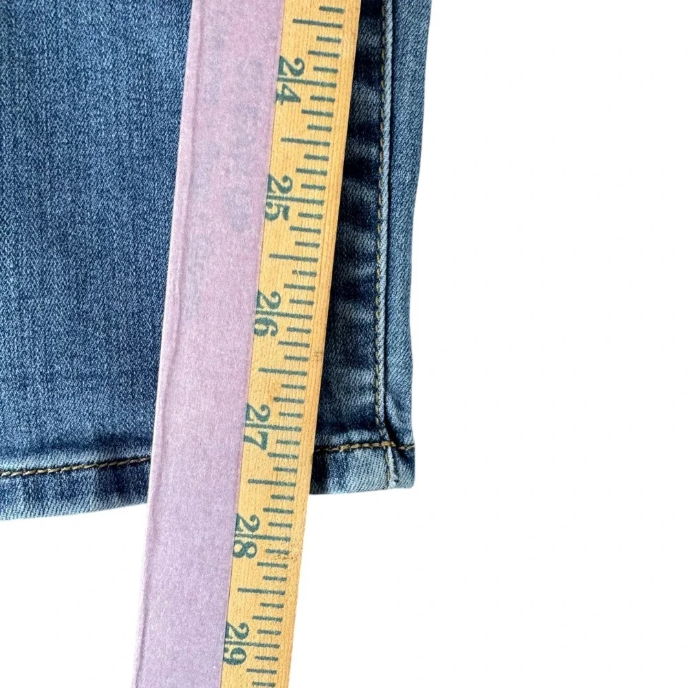 Talbots Curvy Ankle Jeans‎ Womens 12 Medium Wash Blue Stretch Denim Pants